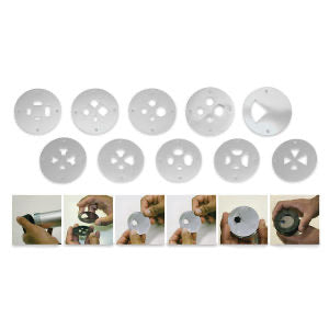 Shimpo Handheld Pottery Clay Extruder and Die Sets at Mondaes in